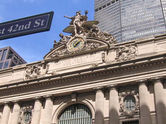 Grand Central historic train station, New York City