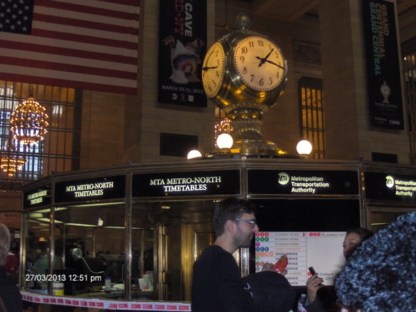Grand Central info booth