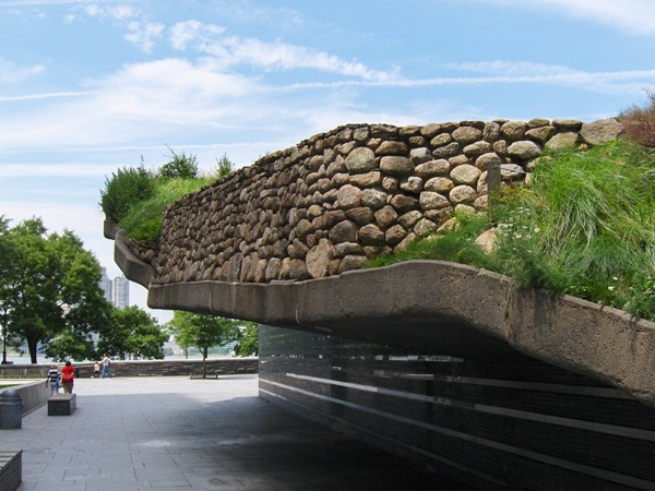 Irish Hunger Memorial (street level), NYC