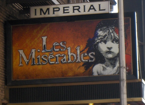 Les Miserables on Broadway