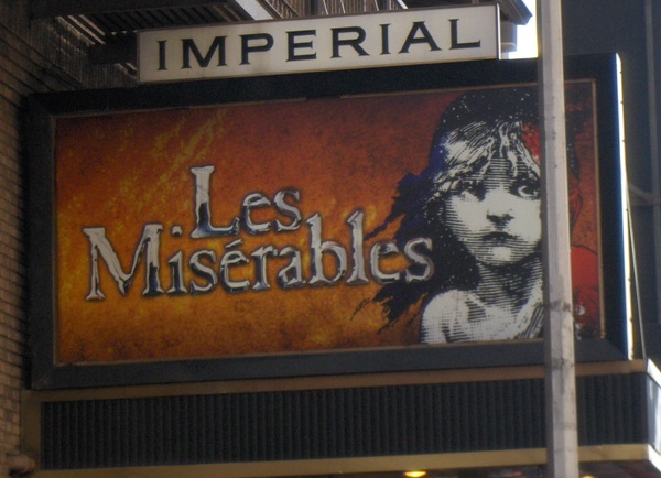 Les Miserables on Broadway