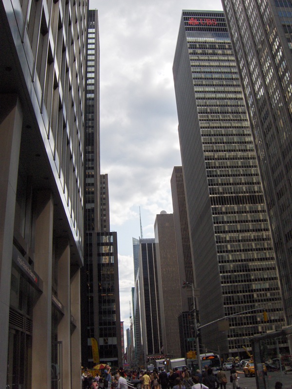 Skyscrapers near Radio City