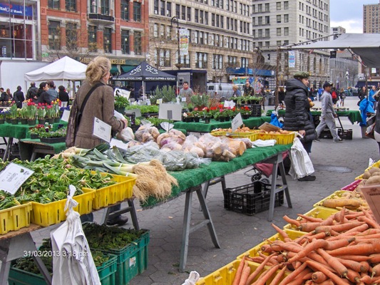 Union Square Farmer's Market, NYC